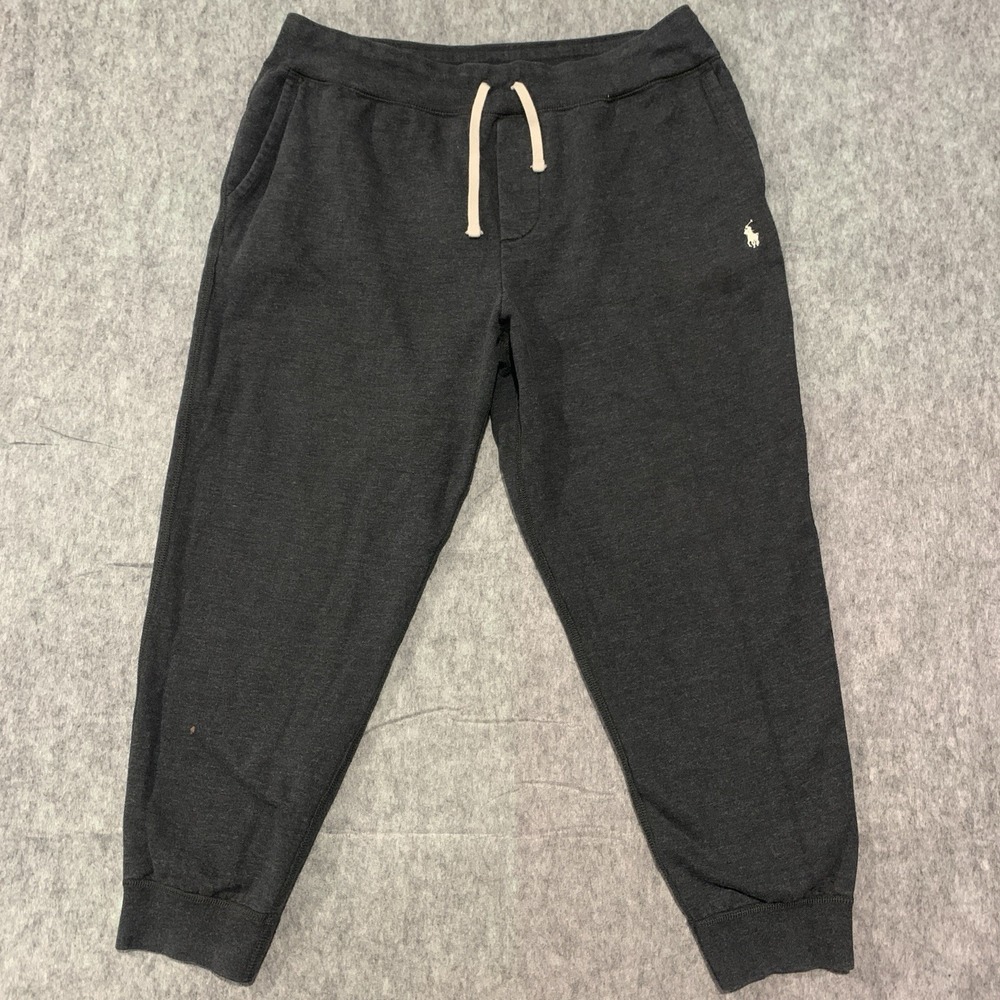 Polo Ralph Lauren Men's The RL Fleece Drawstring Sweatpants Gray - XXL
